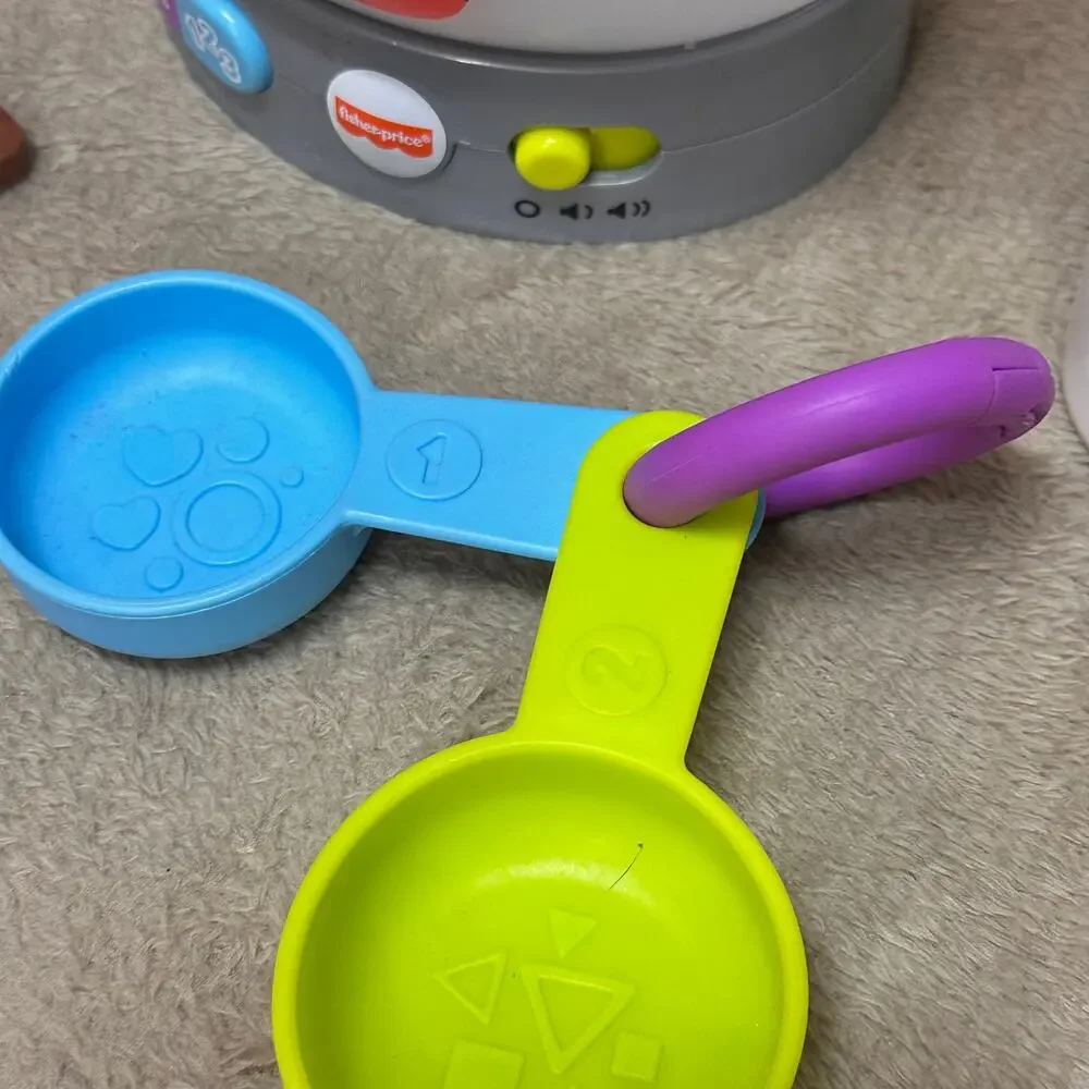 Fisher Price Laugh & Learn Mixing Bowl Set Replacement Tested Works Partial